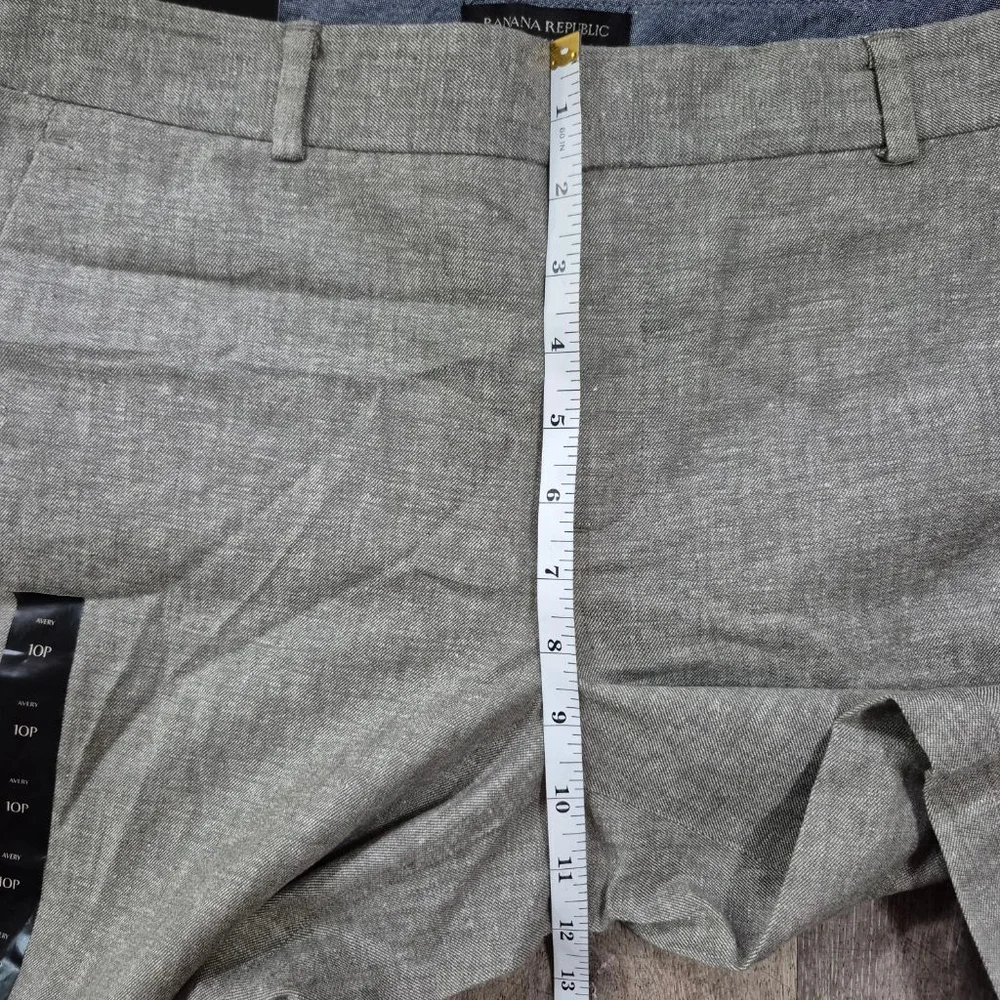 Women's Banana Republic Avery Petite Ankle Pants 10P Dusty Olive